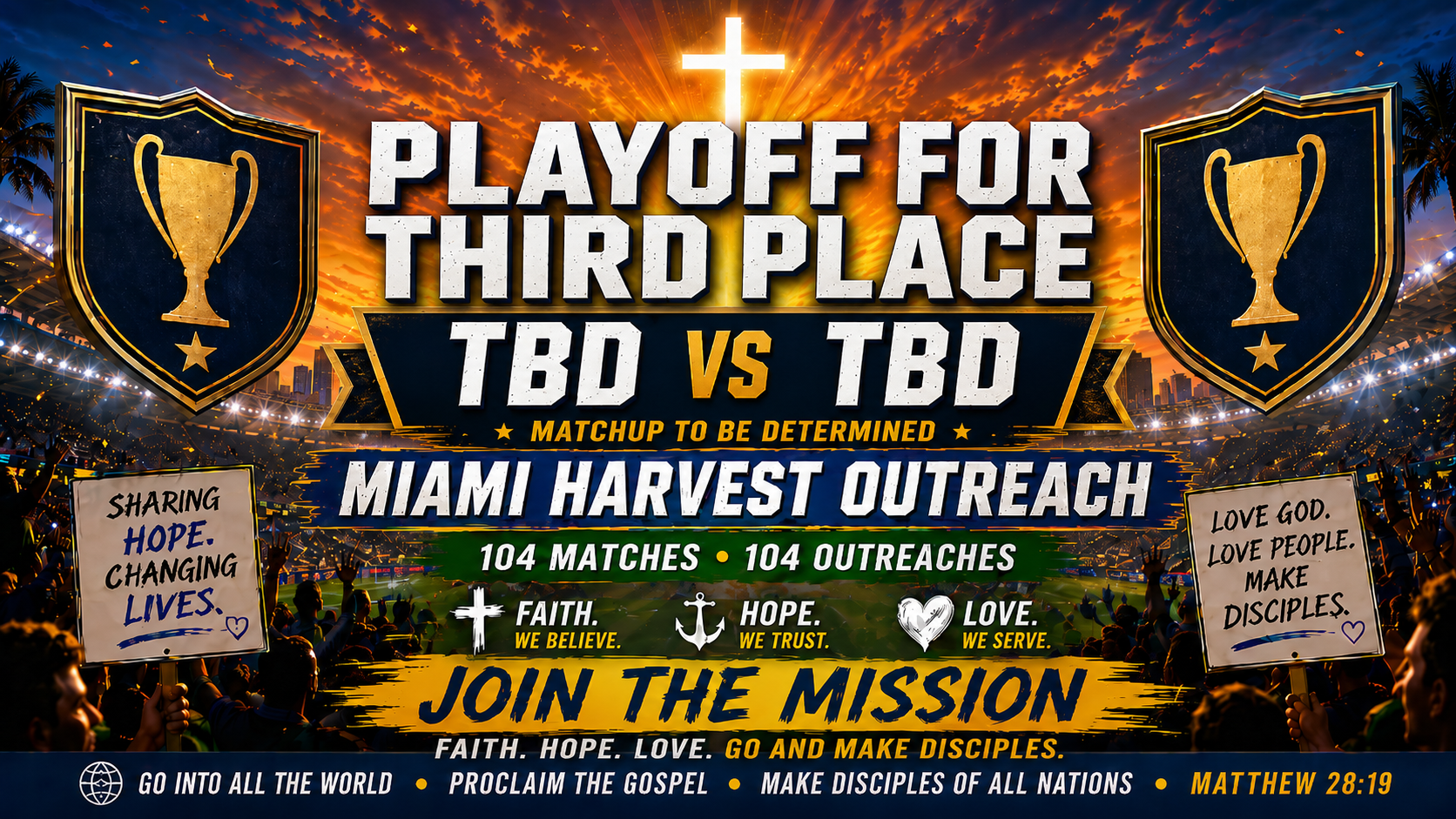 Third Place Match 103 - Outreach